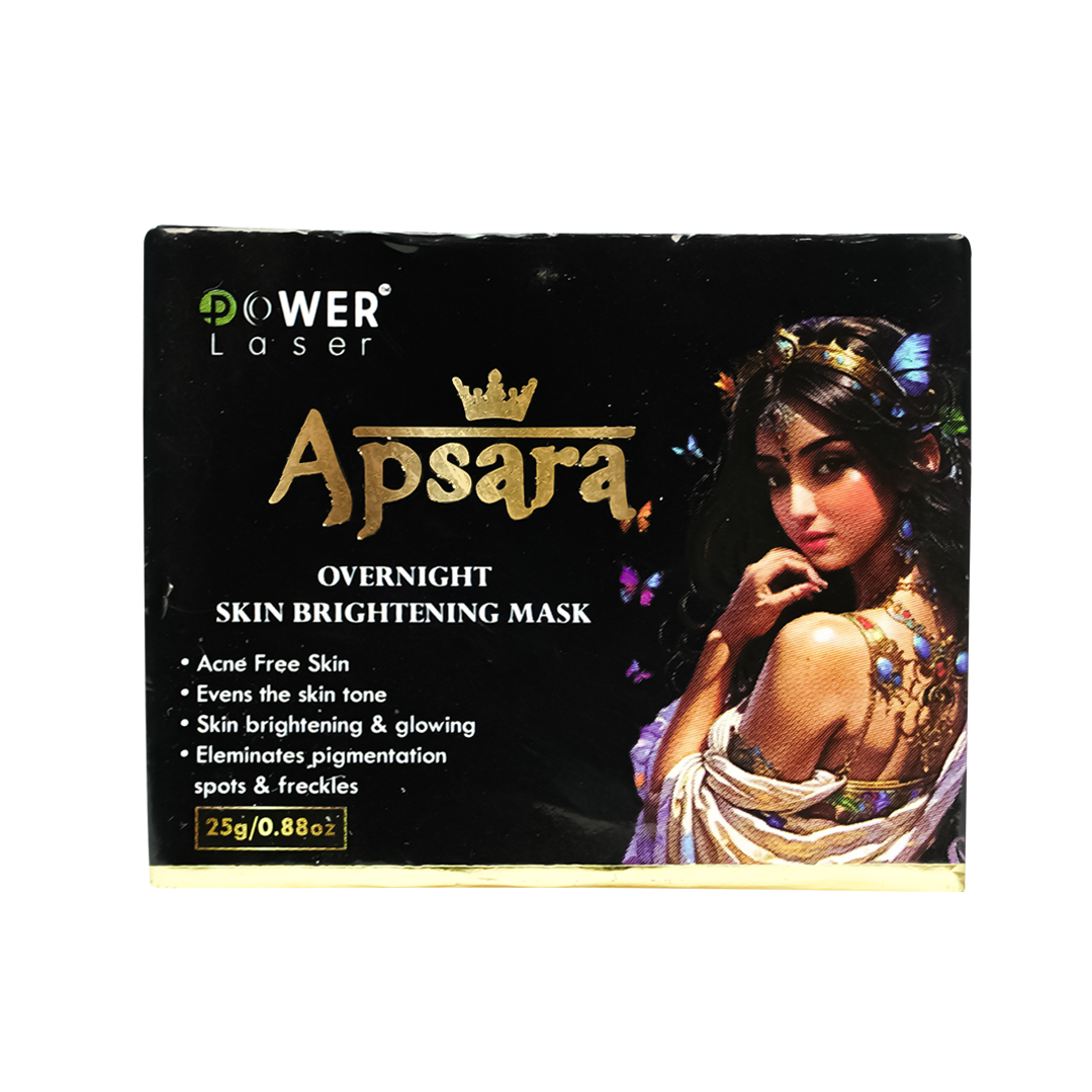 POWER LASER APSARA OVERNIGHT SKIN BRIGHTENING MASK - 25g